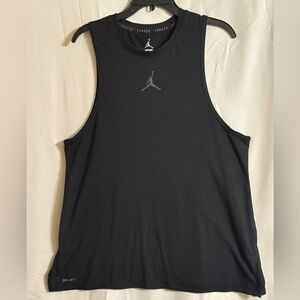 Air Jordan Dri-Fit Men's Black Sleeveless Tank size L